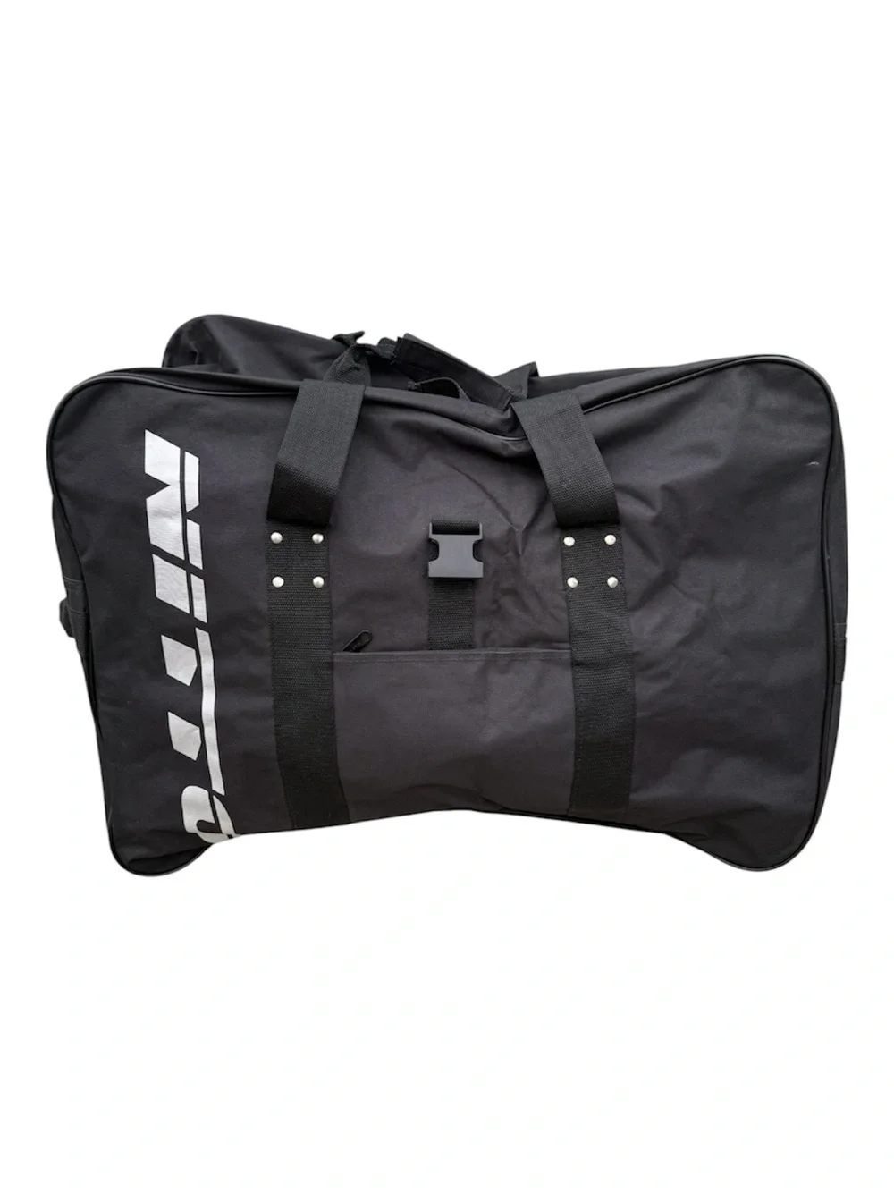 Black Nitto Nylon Duffel Bag with White Nitto logo never been used